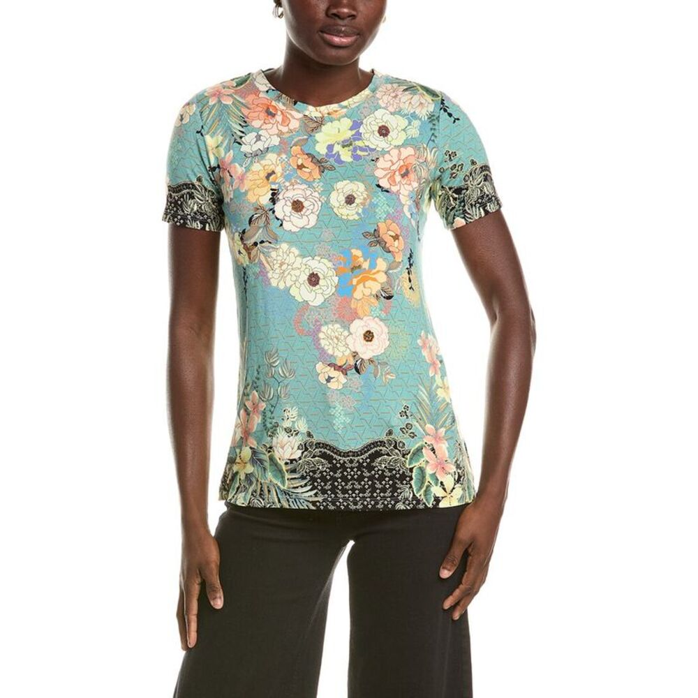 Johnny Was Womens Millay Favorite Crewneck T-Shirt